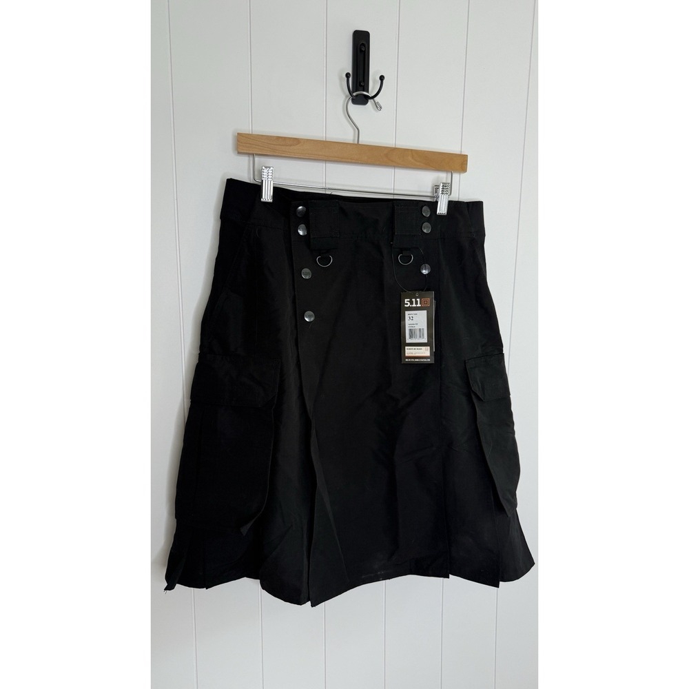 NWT 5.11 Tactical Special Edition Upholder Kilt Black Mens 32 Utility Ripstop - Picture 4 of 13